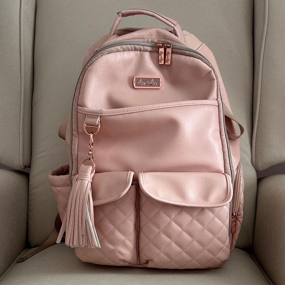 Itzy Ritzy pink diaper bag